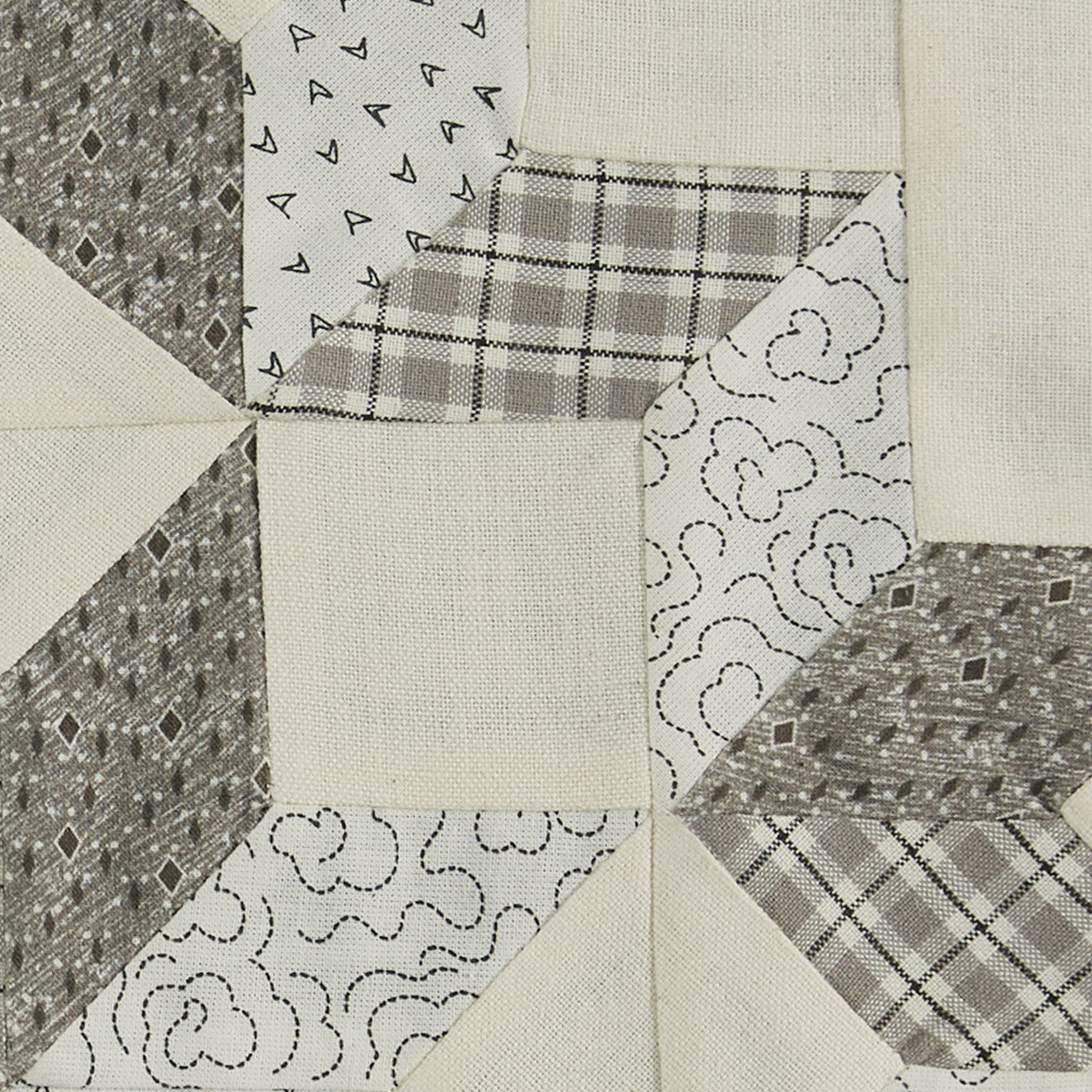 Broken Star Patch Placemat 16" Square Set of 6 Park Designs - The Fox Decor