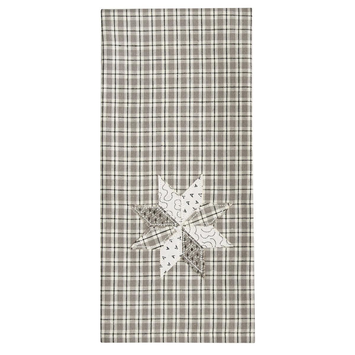 Broken Star Patch Dishtowel Set of 2 Park Designs - The Fox Decor