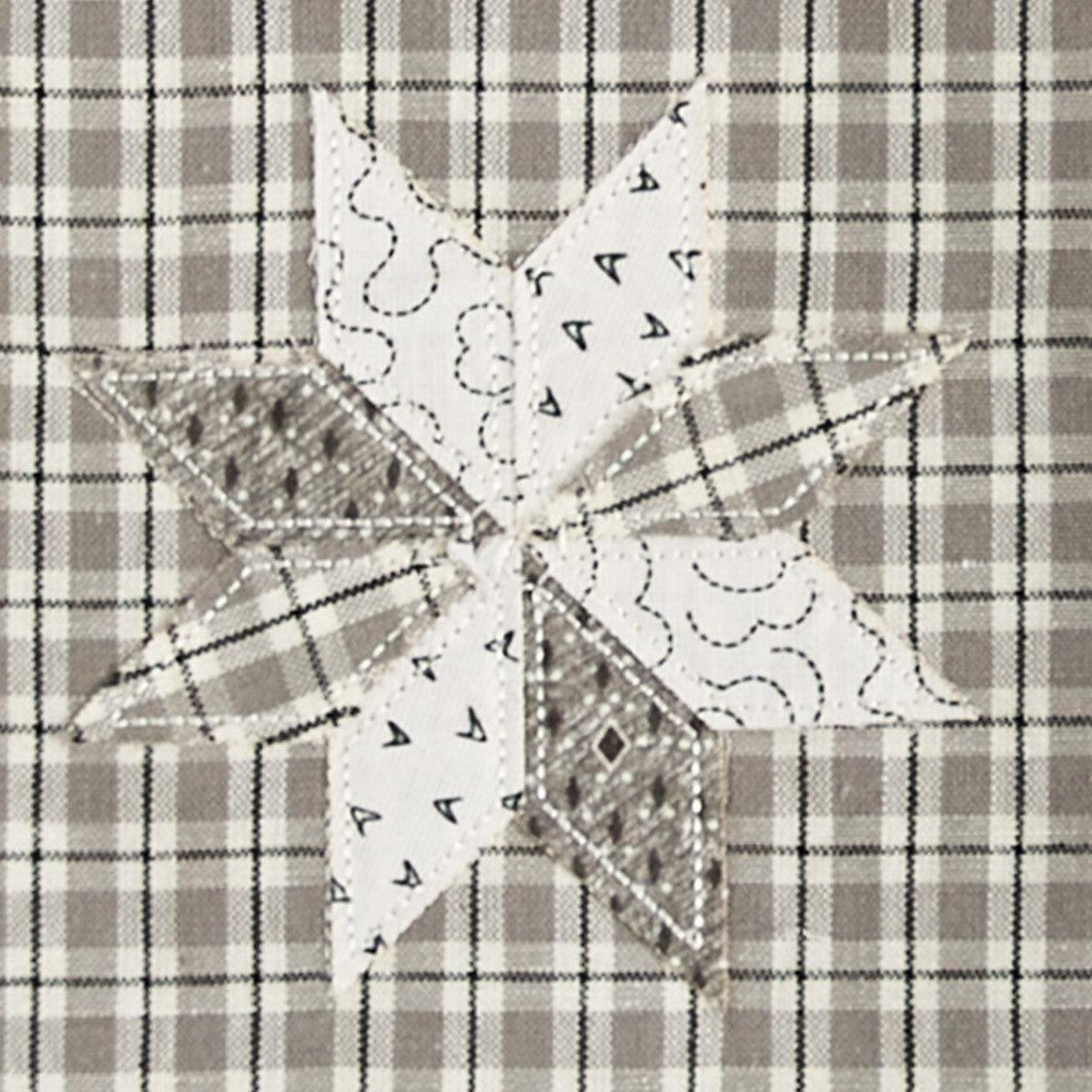 Broken Star Patch Dishtowel Set of 2 Park Designs - The Fox Decor