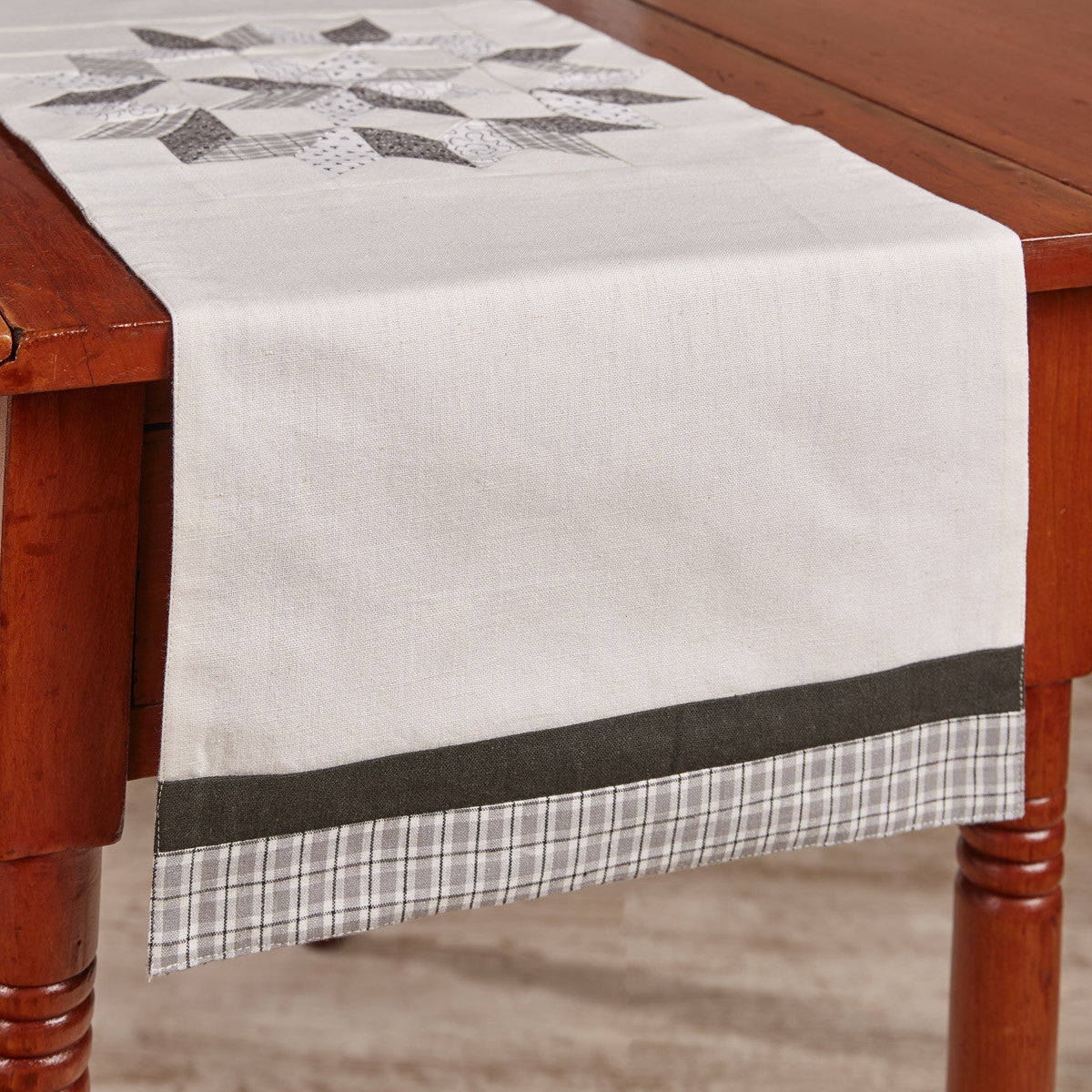 Broken Star Patch Table Runner 42"L Park Designs - The Fox Decor