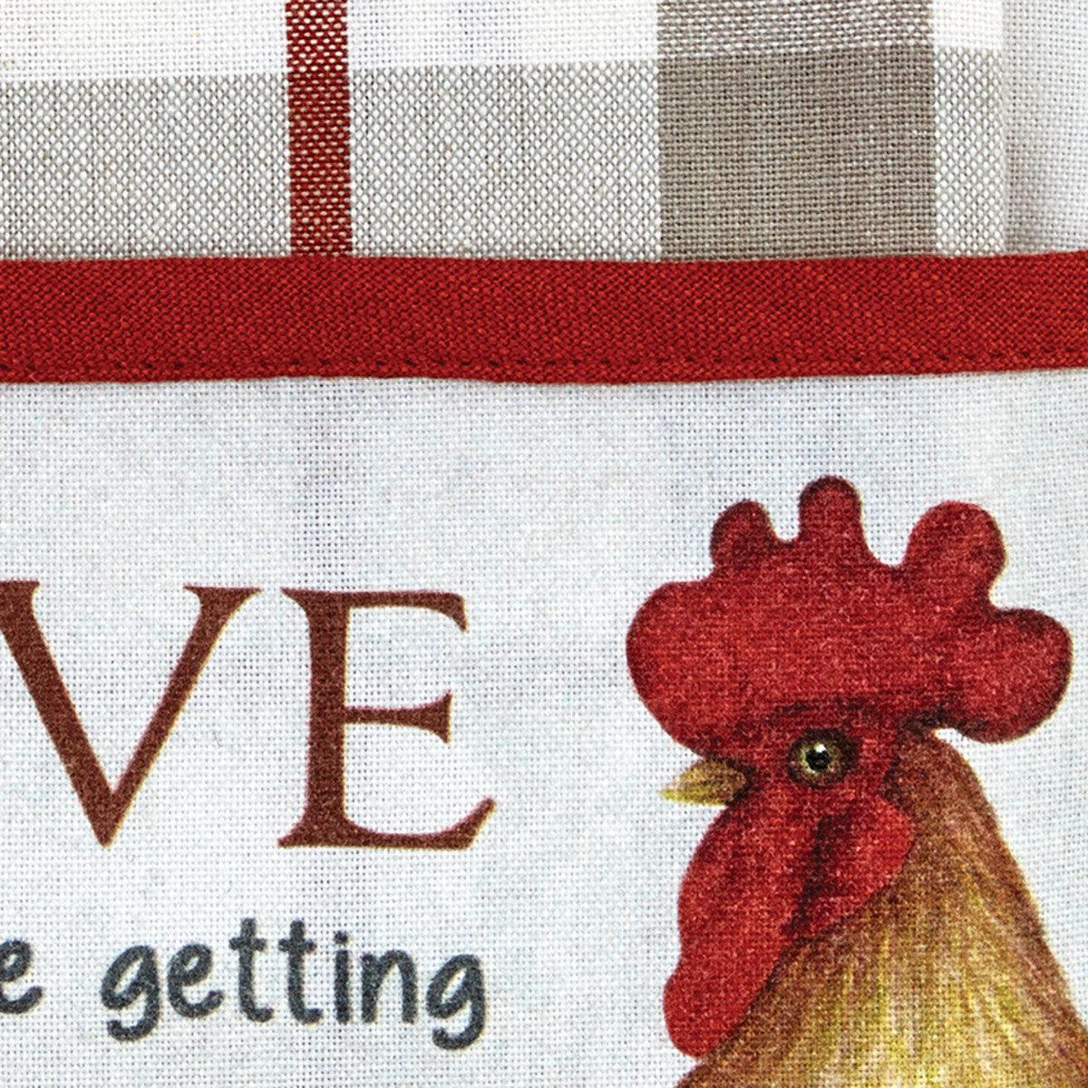 Live Like You're Fried Pocket Potholder Set Park Designs - The Fox Decor