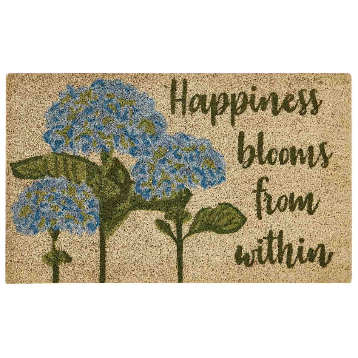 Happiness Blooms Doormat  Park Designs