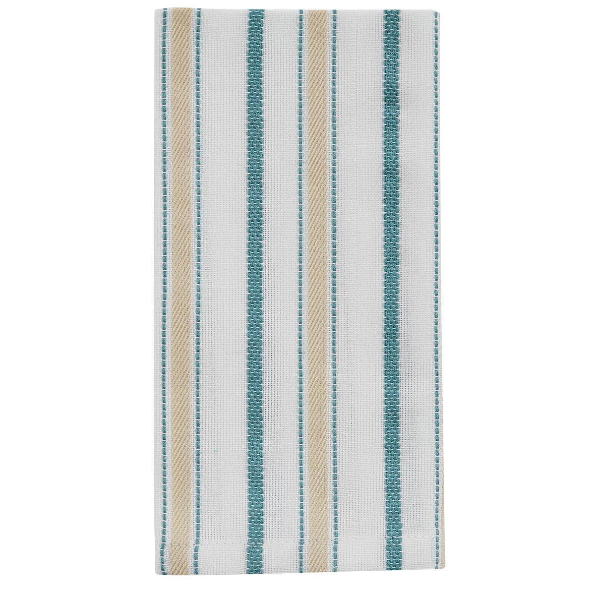 Serene Stripe Napkin Set of 12 Park Designs - The Fox Decor