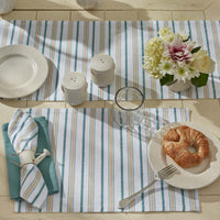 Serene Stripe Table Runner 36