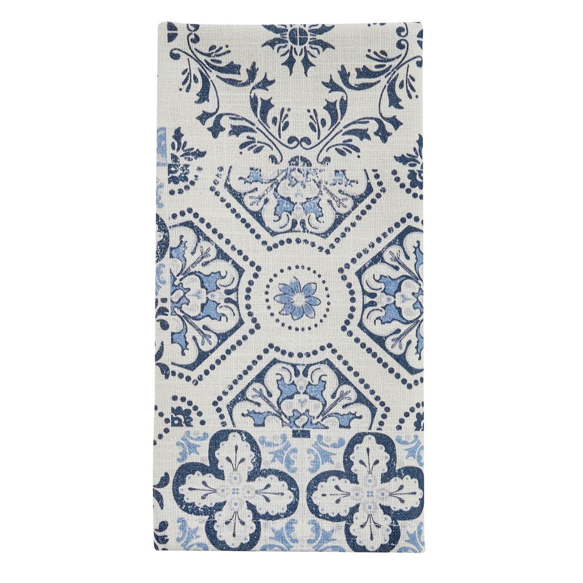 Delft Tile Napkin Set of 6 Park Designs - The Fox Decor