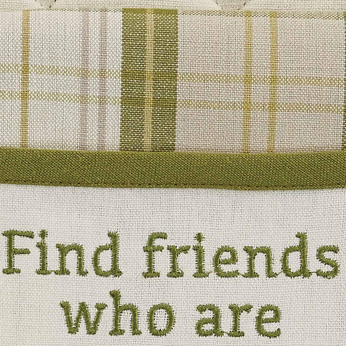 Find Friends Pocket Potholder Set of 2 Park Designs - The Fox Decor