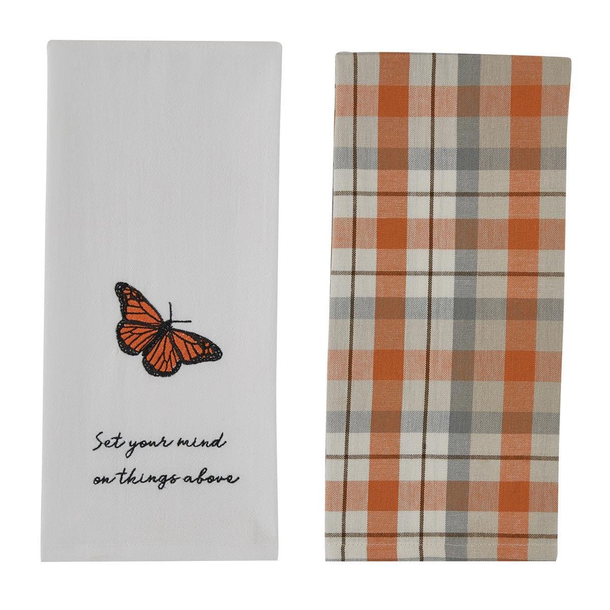 Set Your Mind Dishtowels Set of 4 Park Designs - The Fox Decor