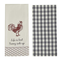 Thumbnail for Life Is Best Dishtowels Set of 4 Park Designs - The Fox Decor