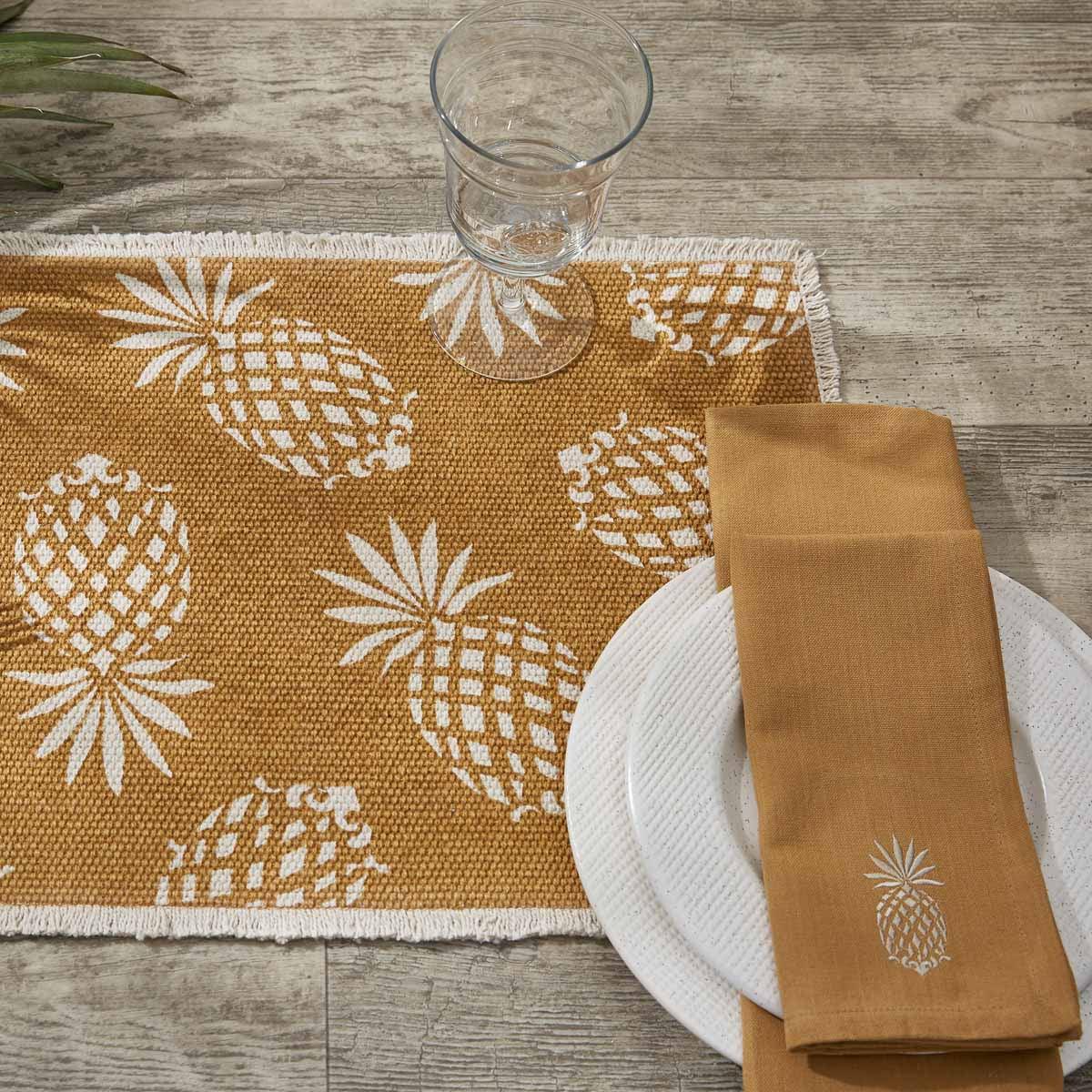 Pineapple Napkin Set of 12 Park Designs - The Fox Decor
