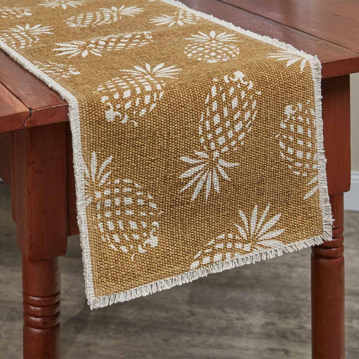 Pineapple Table Runner 36"L Set of 2 Park Designs - The Fox Decor