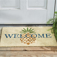 Thumbnail for Pineapple Welcome Doormat  Park Designs