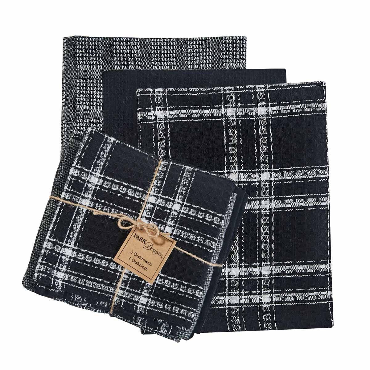 Fairfield 3 Dishtowel-1 Dishcloth Set Park Designs - The Fox Decor
