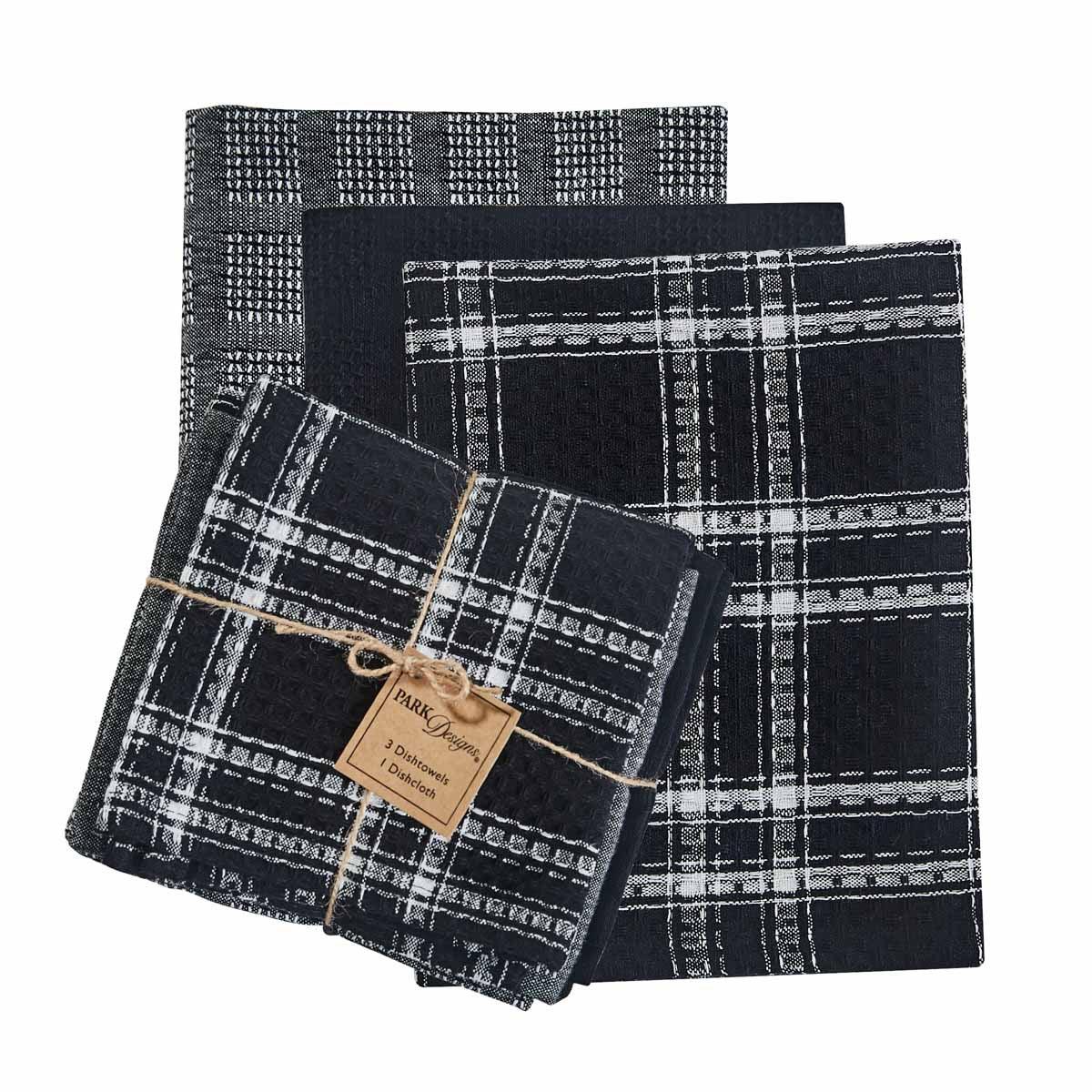 Fairfield 3 Dishtowel-1 Dishcloth Set  Park Designs