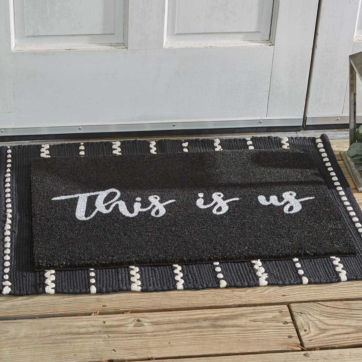 Fairfield This Is Us Doormat  Park Designs