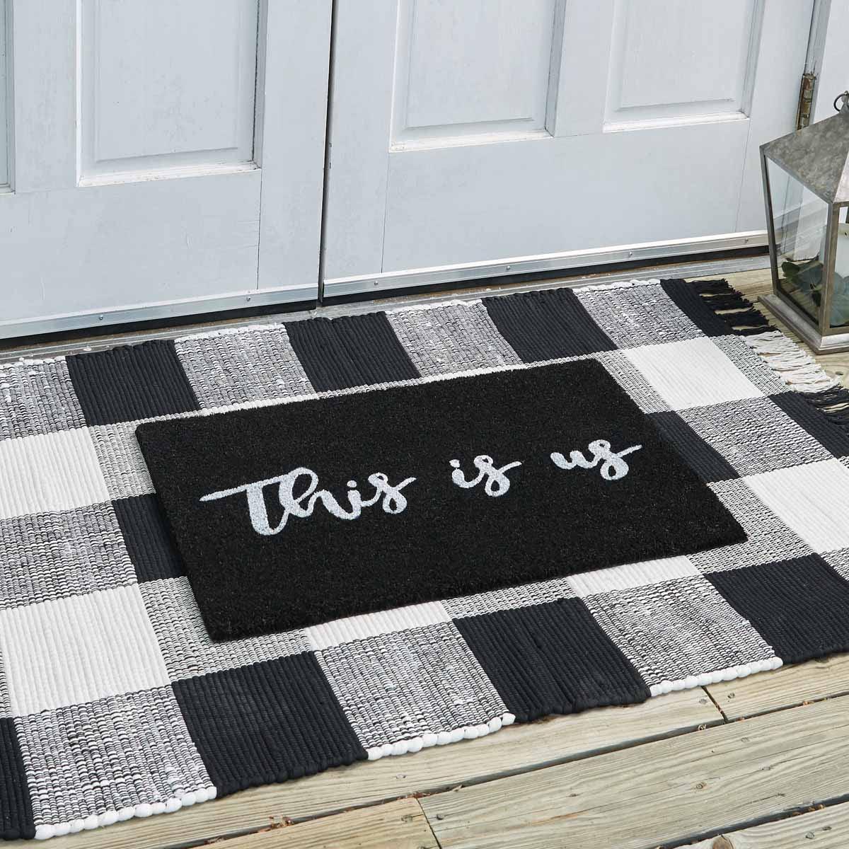 Fairfield This Is Us Doormat  Park Designs