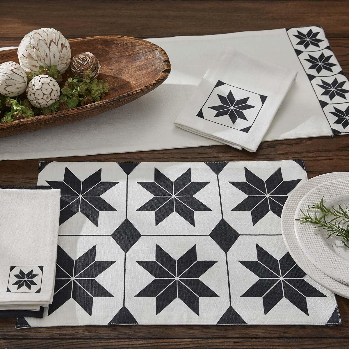 Quilt Placemat Set of 12 Park Designs - The Fox Decor