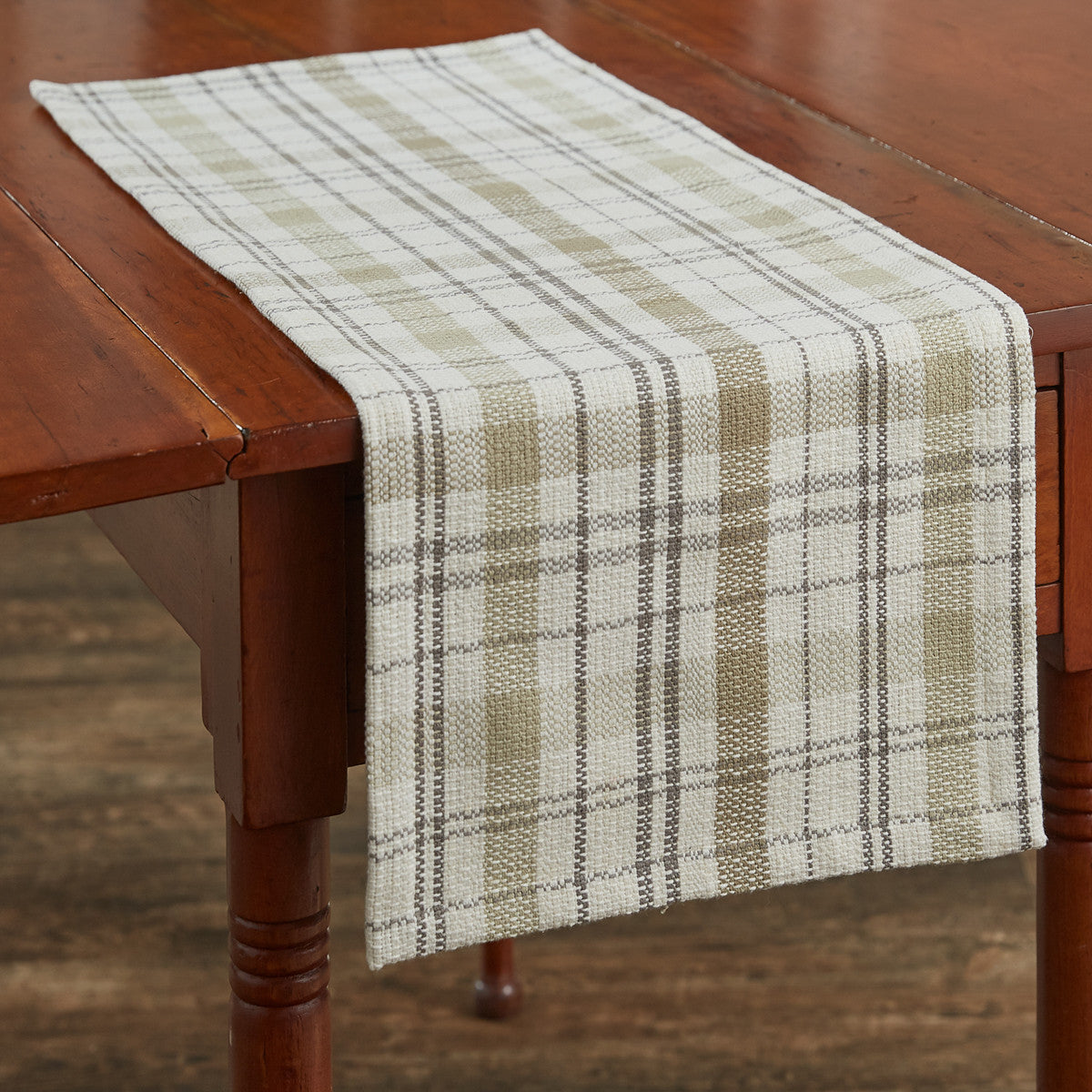 In The Meadow Plaid Table Runner 36"L Set of 2 Park Designs - The Fox Decor