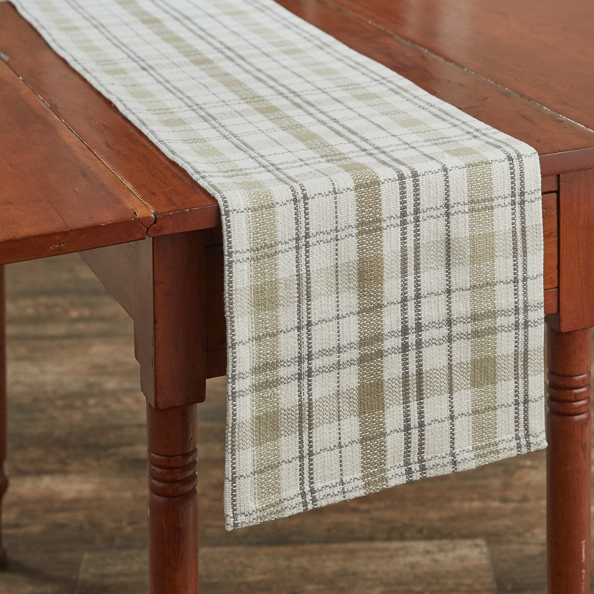 In The Meadow Plaid Table Runner 54"L Set of 2  Park Designs