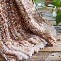 Thumbnail for Chunny Throw - Cocoa Set of 2 Park Designs - The Fox Decor