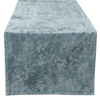 Crushed Velvet Table Runner Seafoam Set of 2 Park Designs - The Fox Decor