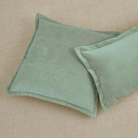 Thumbnail for Velvet Pillow Cover Seafoam Set of 4 Park Designs - The Fox Decor
