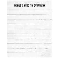 Thumbnail for Overthink Notepad - The Fox Decor