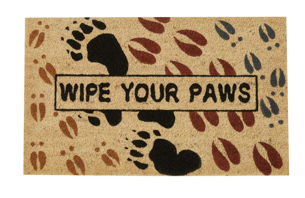 Wipe Your Paws Doormat Park Designs - The Fox Decor