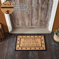 Thumbnail for Connell Coir Welcome Rug Rect Stars 20x30 - The Fox Decor