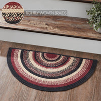 Connell Jute Rug Half Circle 16.5x33 - The Fox Decor