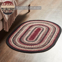 Connell Jute Rug Oval 24x36 - The Fox Decor