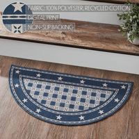 My Country Polyester Rug Half Circle 16.5x33 - The Fox Decor