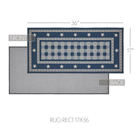 My Country Polyester Rug Rect 17x36 - The Fox Decor