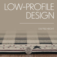 Pip Vinestar Polyester Stair Tread Oval Latex 8.5x27 - The Fox Decor