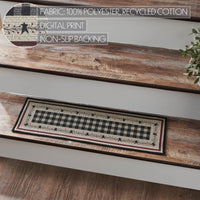 Pip Vinestar Polyester Stair Tread Rect Latex 8.5x27 - The Fox Decor