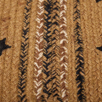 Thumbnail for Kettle Grove Jute Stair Tread Stencil Stars Border Rect Latex 8.5x27 VHC Brands - The Fox Decor