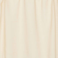 Tobacco Cloth Natural Short Panel Curtain Fringed Set of 2 63x36 VHC Brands - The Fox Decor