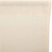 Tobacco Cloth Natural Prairie Long Panel Curtain Fringed Set of 2 84x36x18 VHC Brands