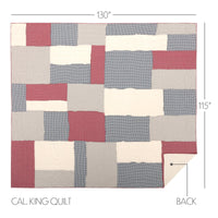 Thumbnail for Hatteras Patch California King Quilt 130Wx115L VHC Brands - The Fox Decor