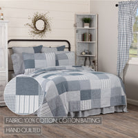 Thumbnail for Sawyer Mill Blue Queen Quilt 90Wx90L VHC Brands