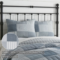 Sawyer Mill Blue Standard Sham 21x27 VHC Brands