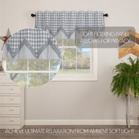 Thumbnail for Sawyer Mill Blue Valance Layered Curtain 20x72 VHC Brands