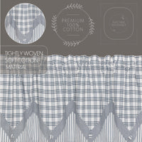 Thumbnail for Sawyer Mill Blue Valance Layered Curtain 20x72 VHC Brands