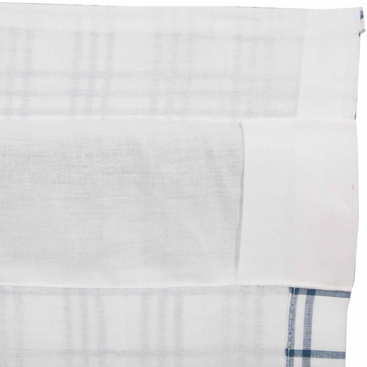 Sawyer Mill Blue Valance Layered Curtain 20x72 VHC Brands - The Fox Decor