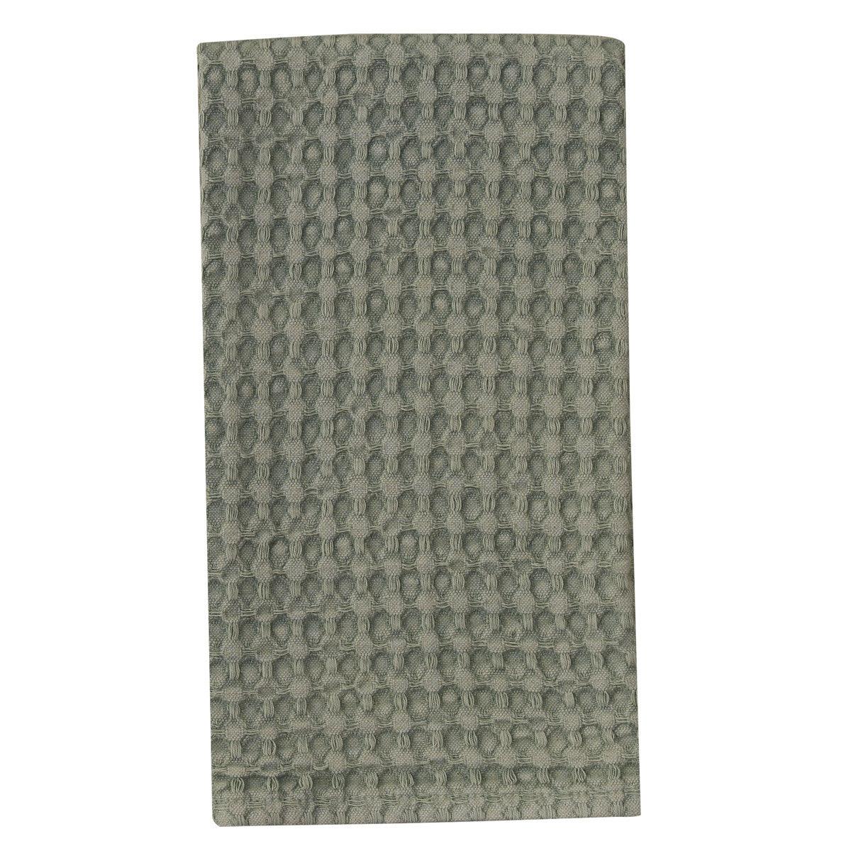 Waffle Weave Towel  Celedon Set of 2  Park Designs