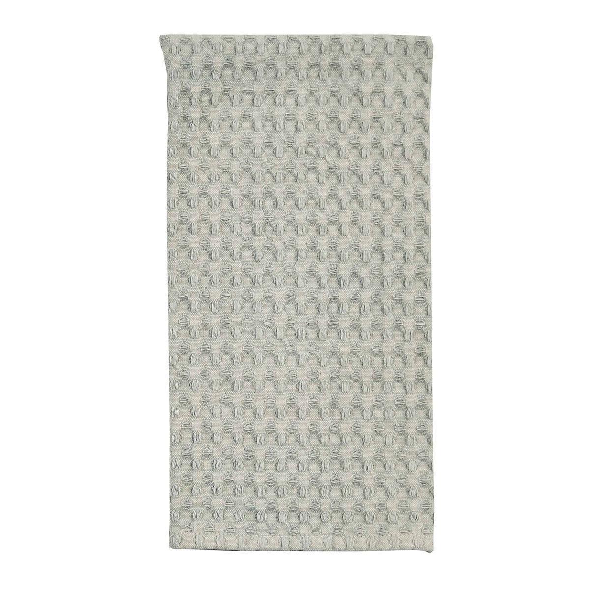 Waffle Weave Towel Blue Mist Set of 2  Park Designs