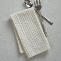 Waffle Weave Towel Natural Set of 2 Park Designs - The Fox Decor