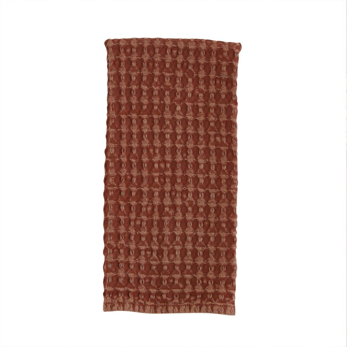 Waffle Weave Towel Terracotta Set of 2 Park Designs - The Fox Decor