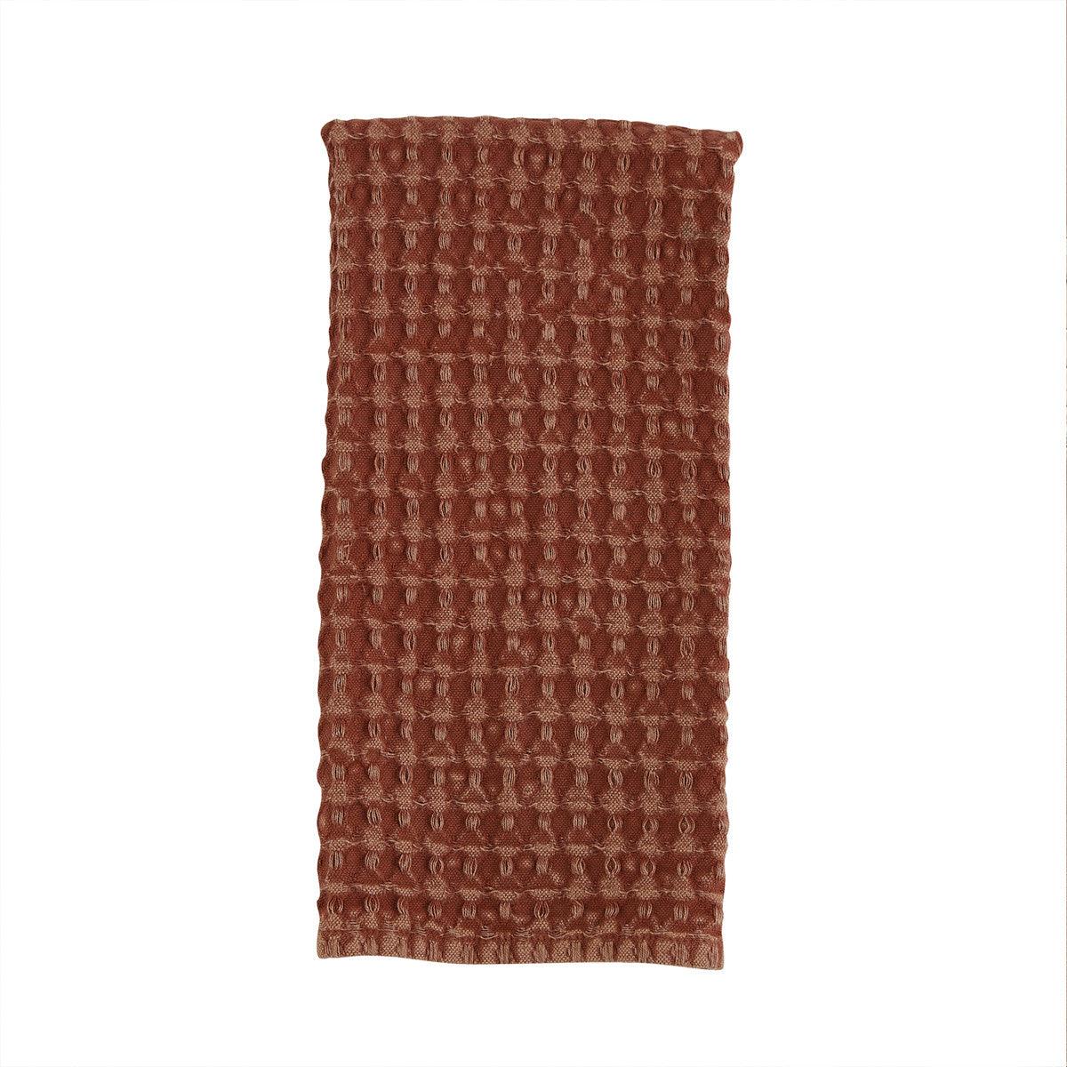 Waffle Weave Towel Terracotta Set of 2  Park Designs