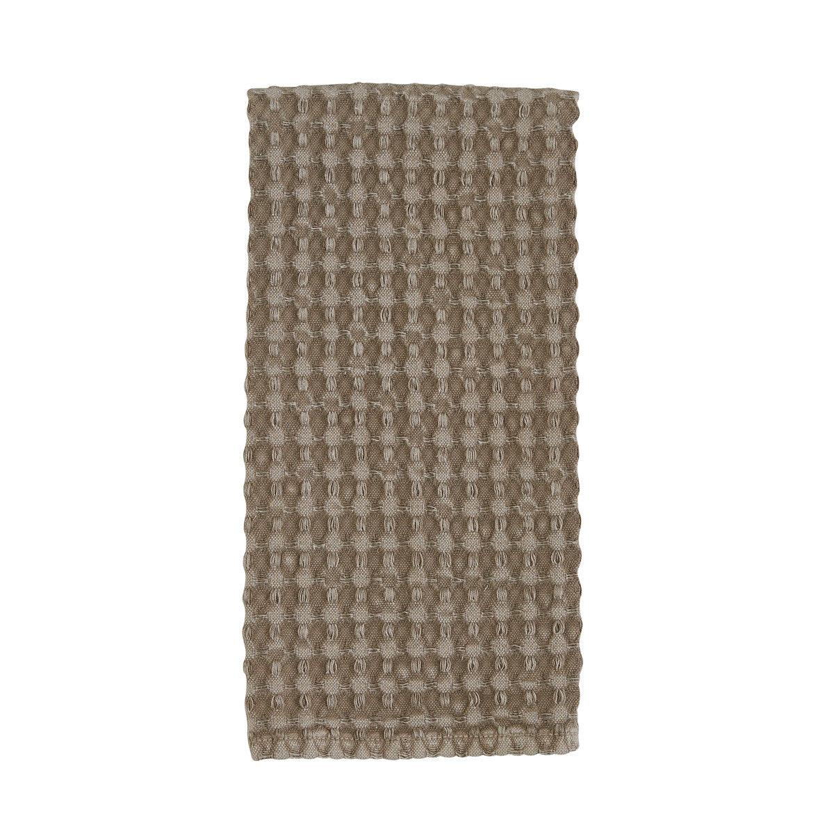 Waffle Weave Towel Tan Set of 2 Park Designs - The Fox Decor