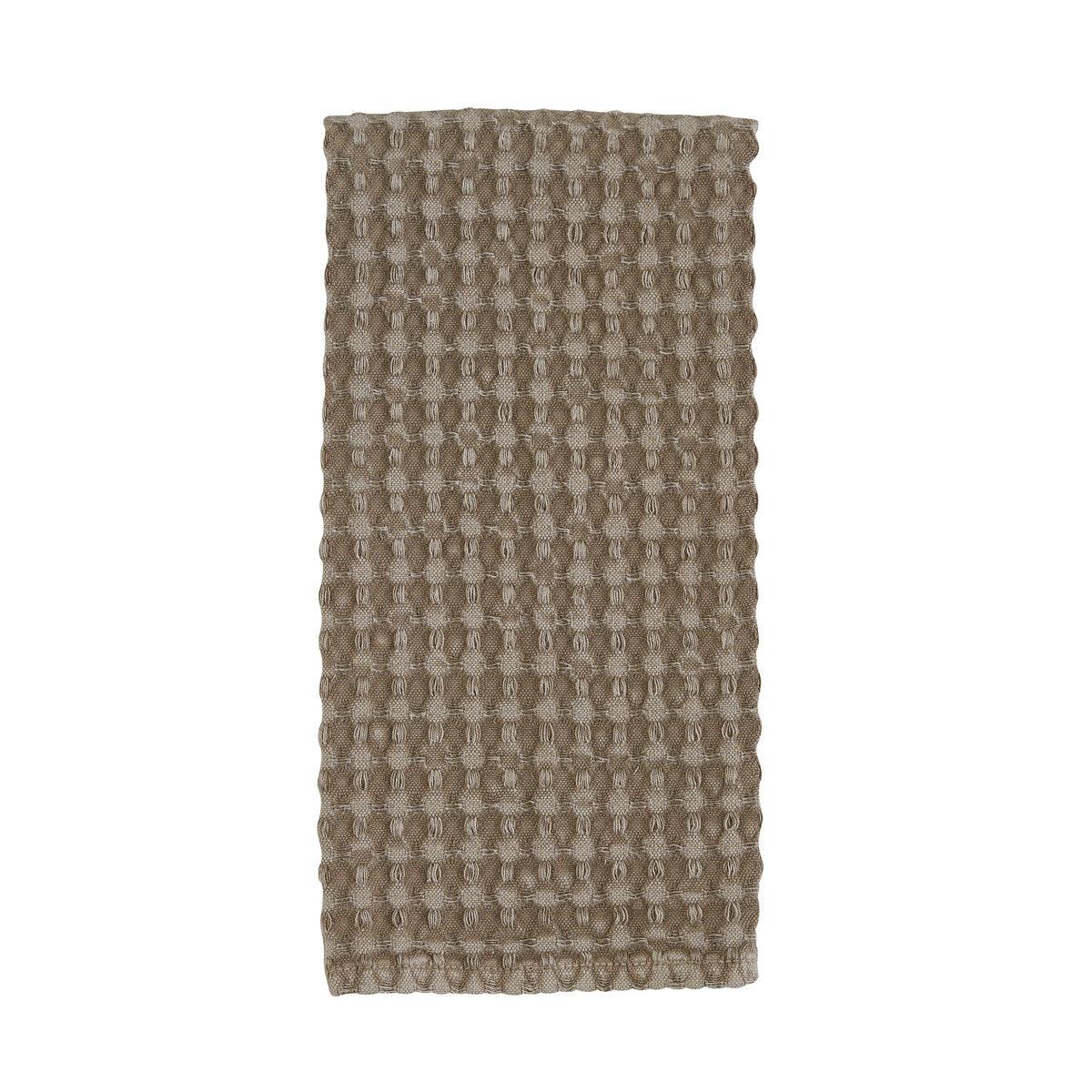 Waffle Weave Towel Tan Set of 2  Park Designs